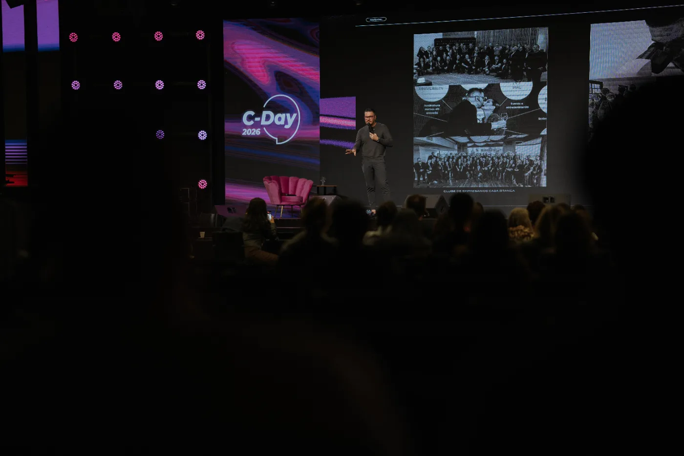 Palco do C-Day 2026